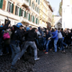 Illustration for article titled Dutch Soccer Hooligans Running Wild, Clashing With Riot Police In Rome
